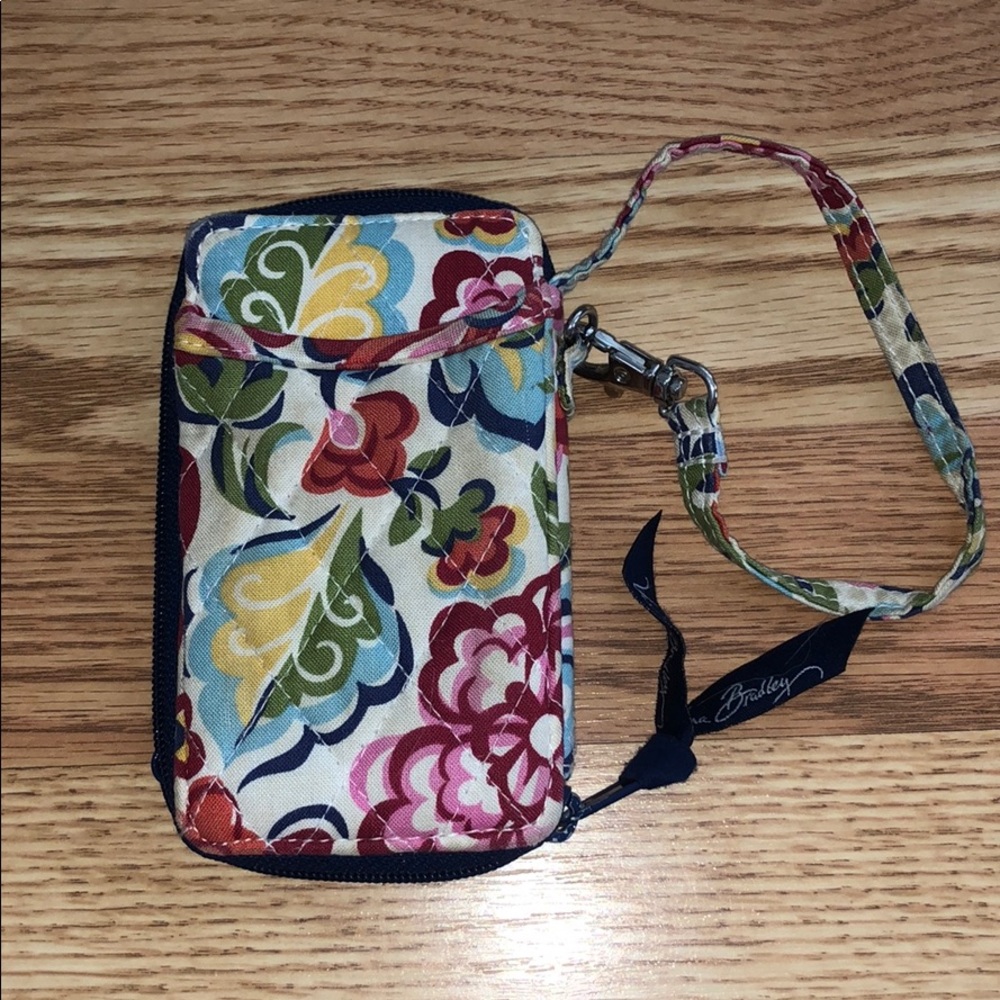 Phone case wallet wristlet
